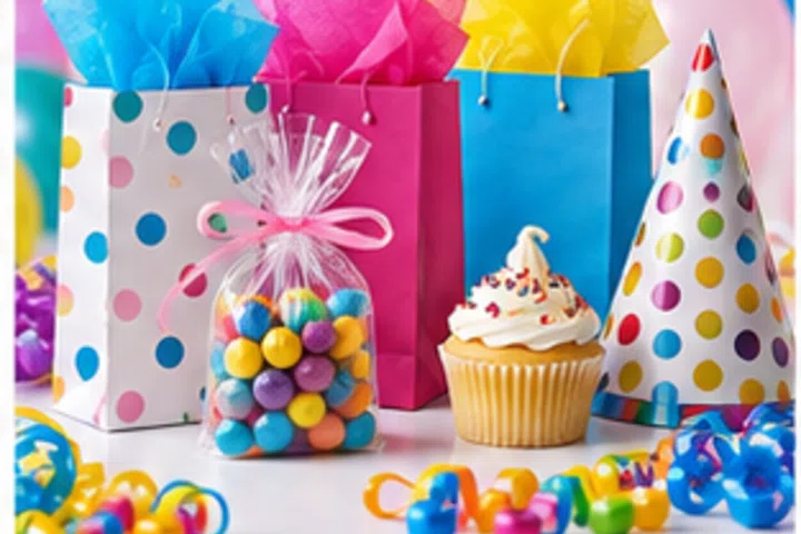 Representative commercial sample visual for Guest Bag Items for Birthday Party in the DK Marketplace.