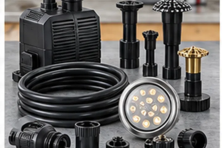 Representative commercial sample visual for Fittings and Tubing for Fountain Parts in the DK Marketplace.