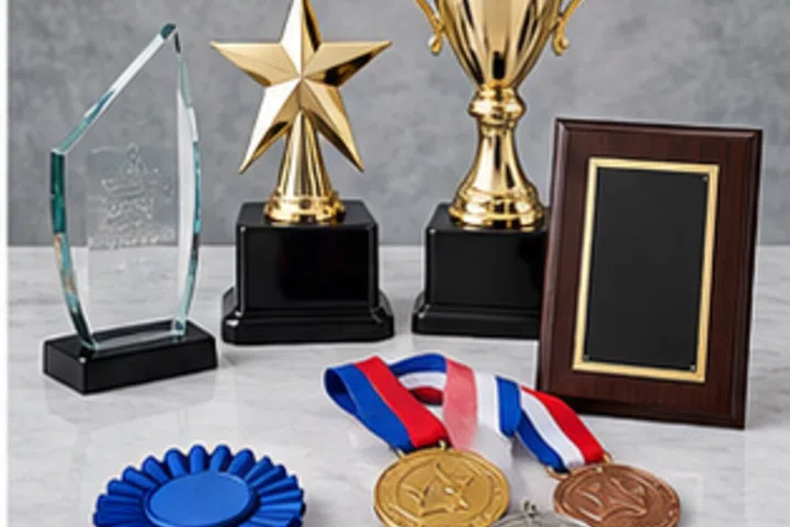 Representative commercial sample visual for Medals and Ribbons for Trophy in the DK Marketplace.